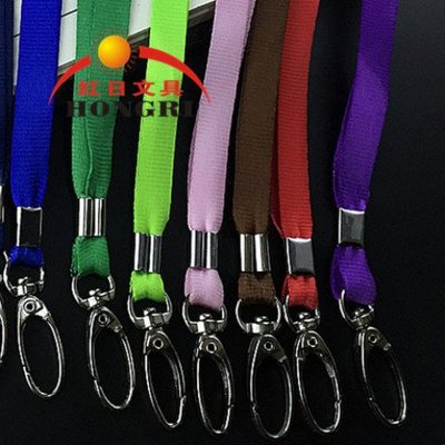 可拆卸手机挂绳 胸牌展会证件挂带 钥匙颈绳可印刷logo